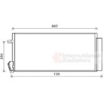 Condenseur, climatisation fiat doblo camion plate - forme / ch�ssis de 02 / 2010 a aujourd'hui