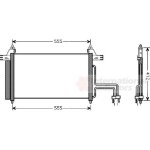 Condenseur, climatisation fiat stilo de 02 / 2002 a 11 / 2006