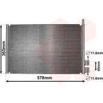 Condenseur, climatisation ford fiesta v de 03 / 2003 a 06 / 2008