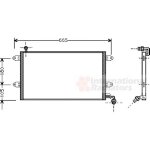 Condenseur, climatisation renault super 5 de 10 / 1986 a 08 / 1991