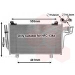 Condenseur a r134a avec bouteille pour mazda 3 d'apr�s sept 2013 version 2. 2d