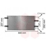 Condenseur sans bouteille pour nissan primastar depuis 2006 version 2. 5 dti