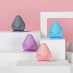 C�ne de massage en silicone, boule d'adsorption solide, psoas, colonne vert�brale, dos, epaule, pied, ...