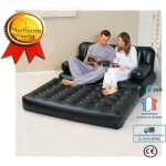 Confo� td� canap� multi 5 en 1 + pompe electrique + equipement de randonn�e - matelas gonflable