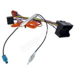 Connecteur iso opel corsa / combo / meriva - cable adaptateur autoradio avec connecteur antenne fakra ...