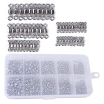 Connecteur pivotant de pêche, pivots de pêche pour hameçons de pêche, 8 formes, accessoires de matériel ... Connecteur pivotant de pêche, pivots de pêche pour hameçons de pêche, 8 formes, accessoires de matériel ...