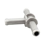 Connecteur de tuyau de refroidissement en aluminium, raccord en t, coupleur de tuyau d'eau pour vw jetta ...