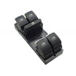 Console l�ves vitres boutons chrom�s - seat leon 1. 6 tdi 105 07 / 2005 - 12 / 2012