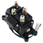 Contacteur d'�lectrovanne de treuil 12v 250a, pour atv utv 4x4 v�hicules oem r�f�rence 63070 62135 74900 ...