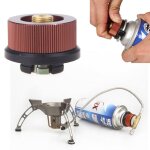 Convertisseur de r�servoir de gaz plat vers de longs cylindres buse vis en plein air camping cuisini�re ...
