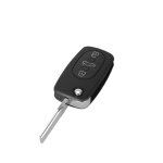 Coque cle pour audi a3 s3 a4 s4 a2 a6 s6 rs6 a8 tt - 3 boutons - plip telecommande avec lame [phonillico] ...