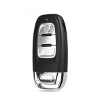 Coque cle pour audi q5 a4 a5 a6 a7 a8 r8 - cle intelligente plip telecommande 3 boutons [phonillico]