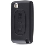 Coque cl� peugeot 107 207 307 308 407 2 boutons va2 ce0523 lame sans raynure pile sur circuit imprime ...