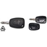 Coque + cl� standard avec deux boutons. pile sur circuit - renault kangoo