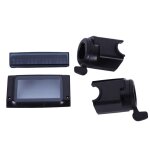 Coque de protection pour ecran lcd avec poignée de frein et accélérateur, couvercle de lumière led pour ... Coque de protection pour ecran lcd avec poignée de frein et accélérateur, couvercle de lumière led pour ...