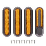Coque de protection pour moyeux de scooter electrique, 4 pi�ces, couverture autocollante pour pneus de ...