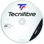 Cordage de tennis - tecnifibre - red code - 200 m - 1, 25 mm - co - polyester rouge