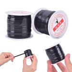 Corde elastique de 20m attach�e avec une fronde, bande de catapulte en caoutchouc gras pour la chasse ...