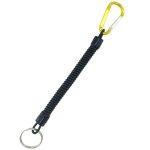 Corde elastique r�tractable tactique a ressort, equipement de s�curit�, randonn�e camping, anti - perte, ...