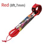 Corde de pied de planche de surf optique, laisse de planche de surf, emerillons en acier inoxydable tpu, ...