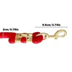 Cordes de plomb cheval optiques supplmentaires, rne equestre tiss avec mousqueton, bride cheval tresse, ...