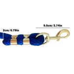 Cordes de plomb cheval optiques supplmentaires, rne equestre tiss avec mousqueton, bride cheval tresse, ...