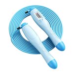 Corde a sauter avec compteur numrique, rglable, pour l'entranement physique en intrieur et en extrieur, ...