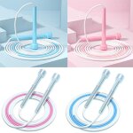 Corde a sauter a deux niveaux, entranement professionnel antidrapant pour enfants, maintien de la forme, ...