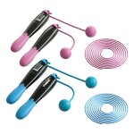 Corde a sauter intelligente numrique, avec poigne antidrapante, vitesse rapide, compteur de calories, ...