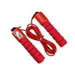 Corde a sauter professionnelle avec compteur electronique de 2. 9m, comptage de vitesse rapide rglable, ...