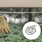 Corde suspendue pour tente de camping en plein air, auvent de rangement, lanière antidérapante pour voyage, ... Corde suspendue pour tente de camping en plein air, auvent de rangement, lanière antidérapante pour voyage, ...