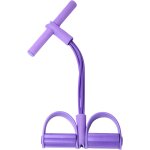 Corde de tension multifonctionnelle 4 tubes elastique fitness avec p�dales poign�es elastique sit up ...