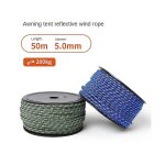 Cordes de tente d'extrieur, cordes enroulables, cordes d'auvent, cordes fixes, cordes de reliure, rnes ...