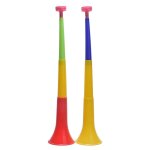 Corne de pom - pom girl de football amovible, instrument de musique de coupe europenne de couleur alatoire, ...