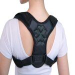 Correcteur de posture pour hommes et femmes, correcteur de posture r�glable pour le dos