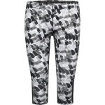 Corsaire - legging de sport - running - femme - jn529 - blanc, gris et noir