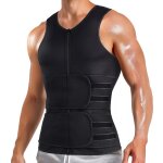 Corset d'entraînement de taille pour hommes, 1 pièce, gilet amincissant, modelant le corps, fermeture ... Corset d'entraînement de taille pour hommes, 1 pièce, gilet amincissant, modelant le corps, fermeture ...
