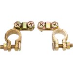 Cosse de batterie altium - double serrage laiton - vendu par 2