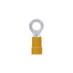 Cosse a oeillet lappkabel 63104370 4 mm 6 mm m8 partiellement isol� jaune 50 pcs