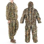 Costumes ghillie d'extrieur pour hommes et femmes, vtements de camouflage a feuilles pour entrainement ...