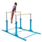 Costway double barre de gymnastique hauteur réglable 11 niveaux 96 - 140cm doubles cerrous avec talc ... Costway double barre de gymnastique hauteur réglable 11 niveaux 96 - 140cm doubles cerrous avec talc ...