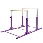 Costway double barre de gymnastique hauteur réglable 11 niveaux 96 - 140cm doubles cerrous avec talc ... Costway double barre de gymnastique hauteur réglable 11 niveaux 96 - 140cm doubles cerrous avec talc ...