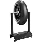 Costway equilibreuse de roue de moto statique universel en aluminium avec cnes de centrage rglables ...