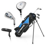 Costway sac de golf trépied avec club de golf putter et sac de support fibre de verre bretelles ajustables ... Costway sac de golf trépied avec club de golf putter et sac de support fibre de verre bretelles ajustables ...