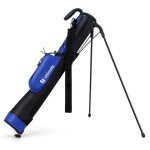 Costway sac de golf trépied avec support et sangle, parcours par 3 et executive, bandoulière, poche pour ... Costway sac de golf trépied avec support et sangle, parcours par 3 et executive, bandoulière, poche pour ...