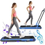 Costway tapis de course / marche pliable 2 en 1 contrôlé par app 12 km / h avec ecran led haut - parleur ... Costway tapis de course / marche pliable 2 en 1 contrôlé par app 12 km / h avec ecran led haut - parleur ...