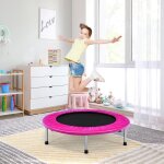 Costway trampoline de fitness pliable enfant ø95, 5cm charge max 150kg avec 32 ressorts avec boucle housse ... Costway trampoline de fitness pliable enfant ø95, 5cm charge max 150kg avec 32 ressorts avec boucle housse ...