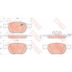 Cotec, kit de plaquettes de frein trw