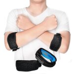 Coudière de compression avec coussinet, 2 pièces - soulagement efficace du tennis elbow Coudière de compression avec coussinet, 2 pièces - soulagement efficace du tennis elbow