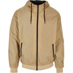 Coupe - vent style bomber - homme - by016 - beige et noir